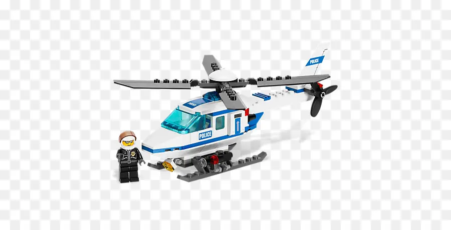 7741 Lego City Hélicoptère De La Police，Lego 7741 Ville Hélicoptère De La Police PNG