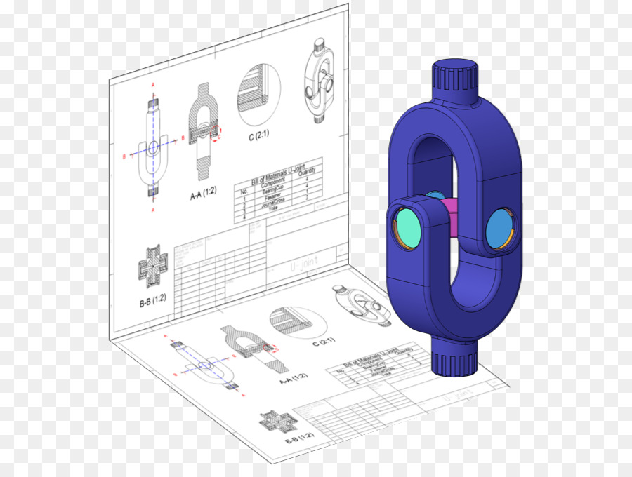 Modèle 3d，Dessin Technique PNG