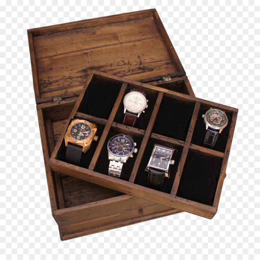 Boîte à Montres En Bois，Boîte PNG