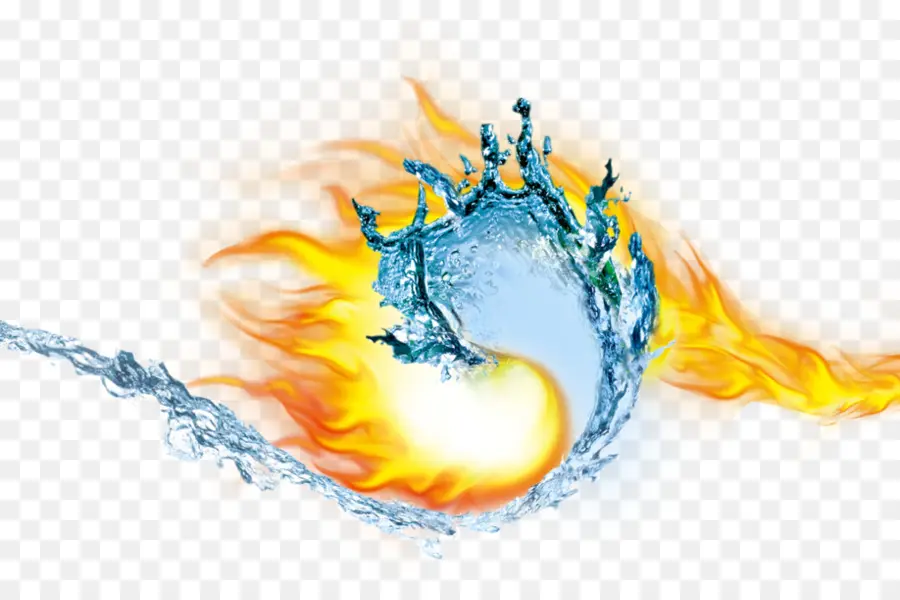 Le Feu Et L'eau，éléments PNG