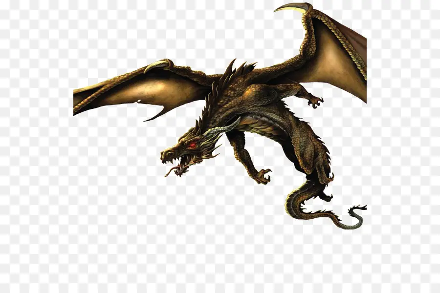 Dragon D'or，Ailes PNG