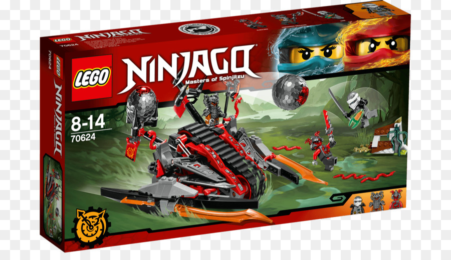 Lego 70624 Ninjago Vermillon Envahisseur，Lego PNG