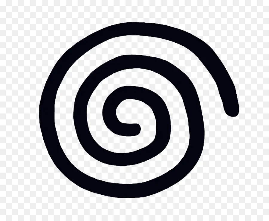 Spirale，Noir PNG