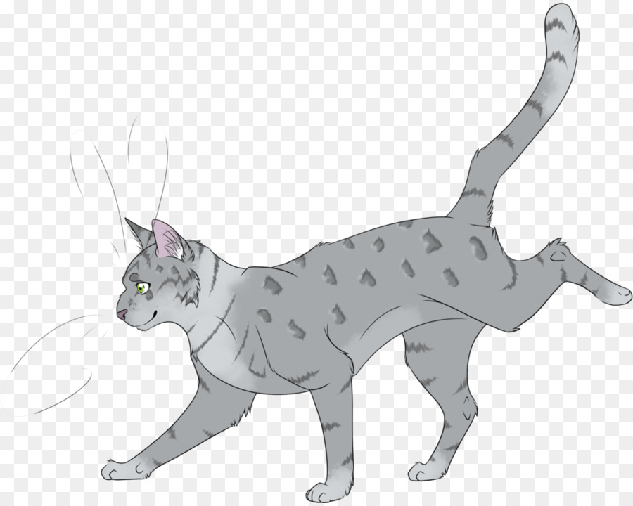 Chat De Dessin Animé，Feuilles PNG