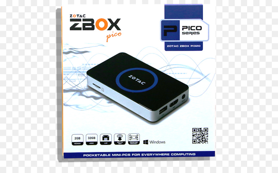 Zotac Zbox Pi320，Bâton Singleboard Ordinateurs PNG