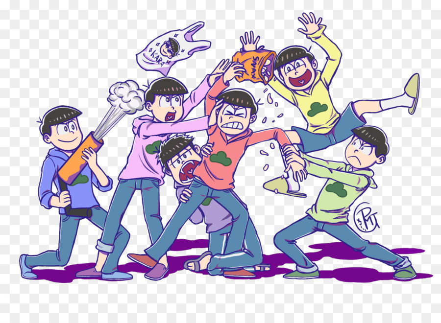 Osomatsukun，Le Comportement De L Homme PNG