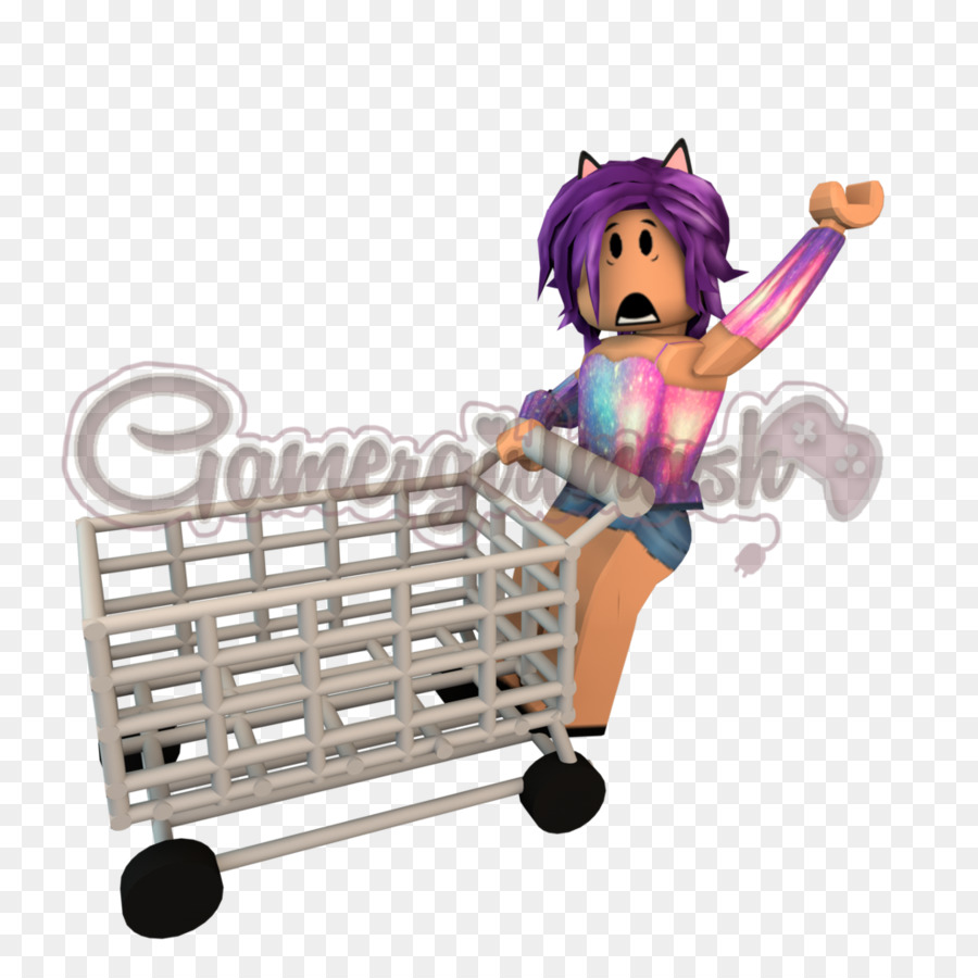 Personnage Avec Panier，Roblox PNG