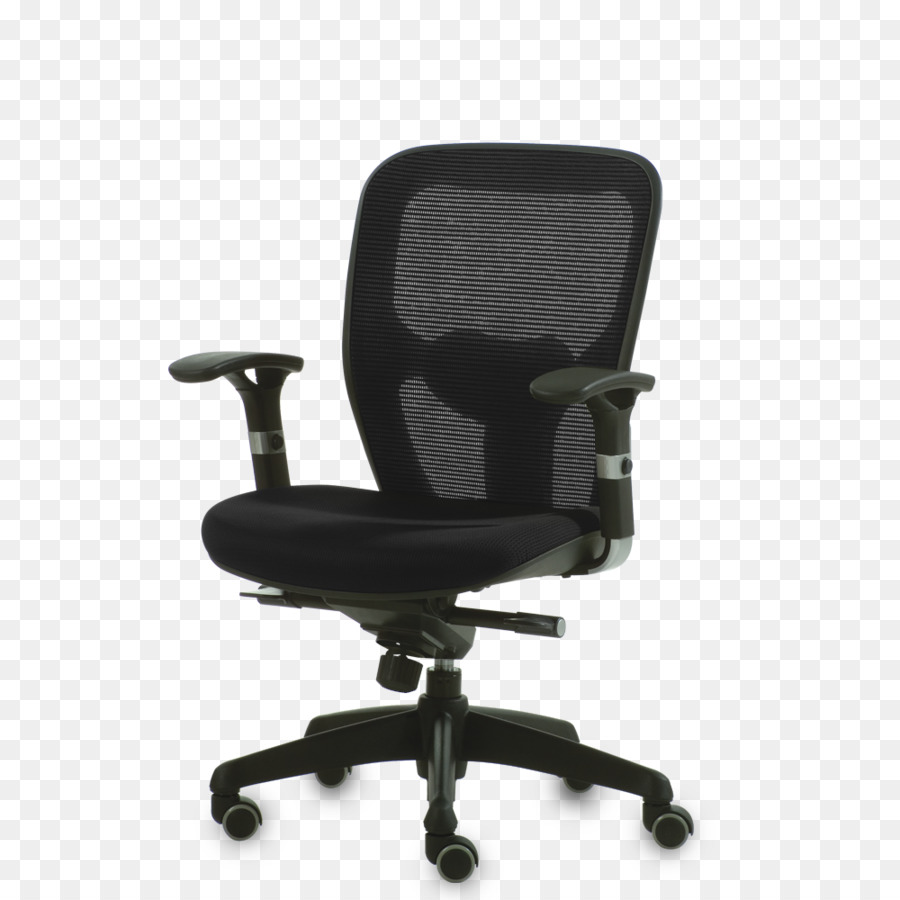 Chaise De Bureau，Noir PNG