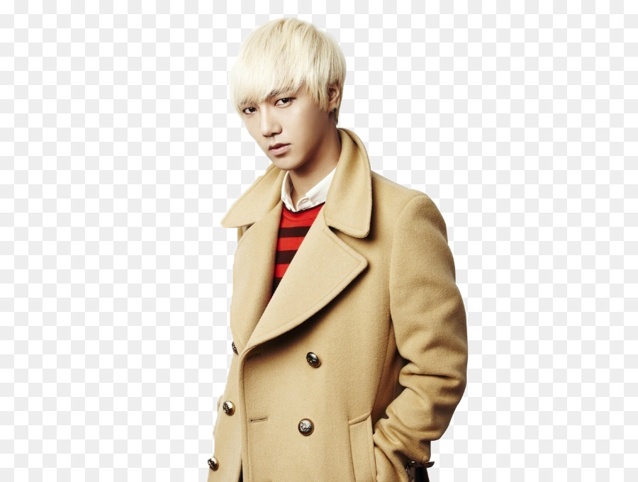 Personne En Manteau，Cheveux Blonds PNG