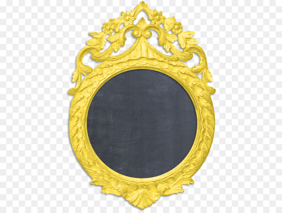 Miroir Doré，Décoratif PNG