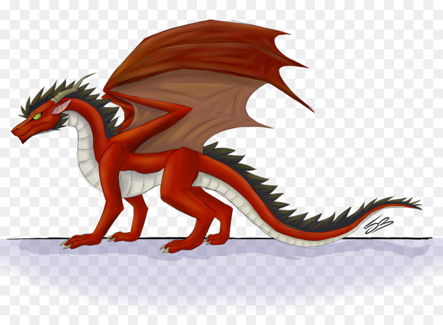 Dragon Rouge，Ailes PNG