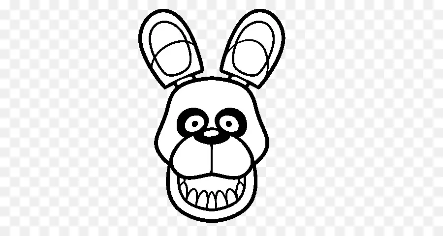 Visage De Lapin，Dessin PNG