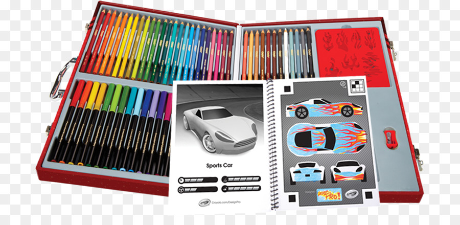 Crayola De Design Virtuel Pro De La Voiture De Collection De L Art Kit Multicolores，Voiture PNG