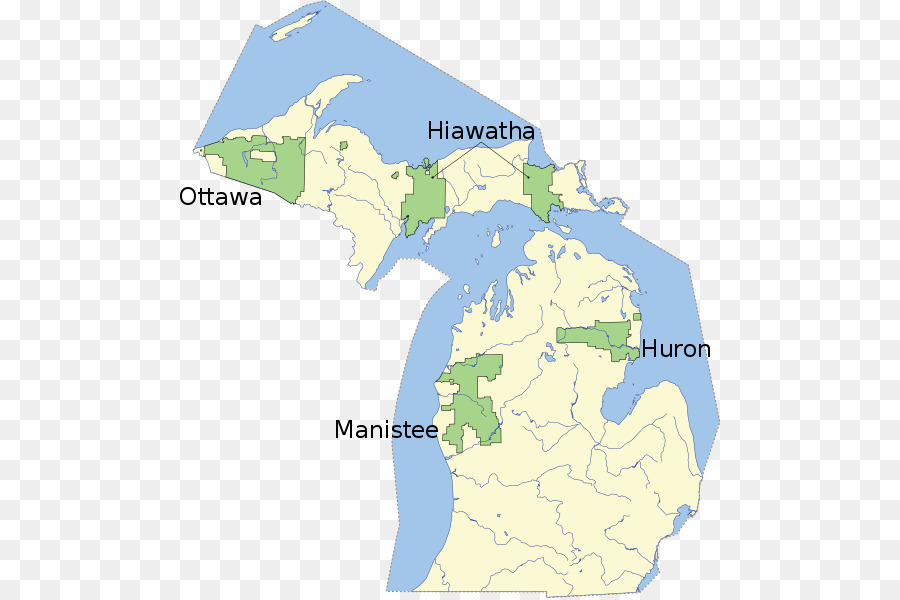 Forêt Nationale De Hiawatha，Forêt Nationale D Ottawa PNG