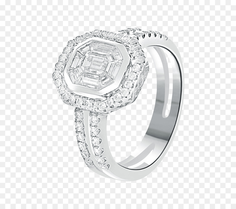 Bague Diamant，Bijoux PNG