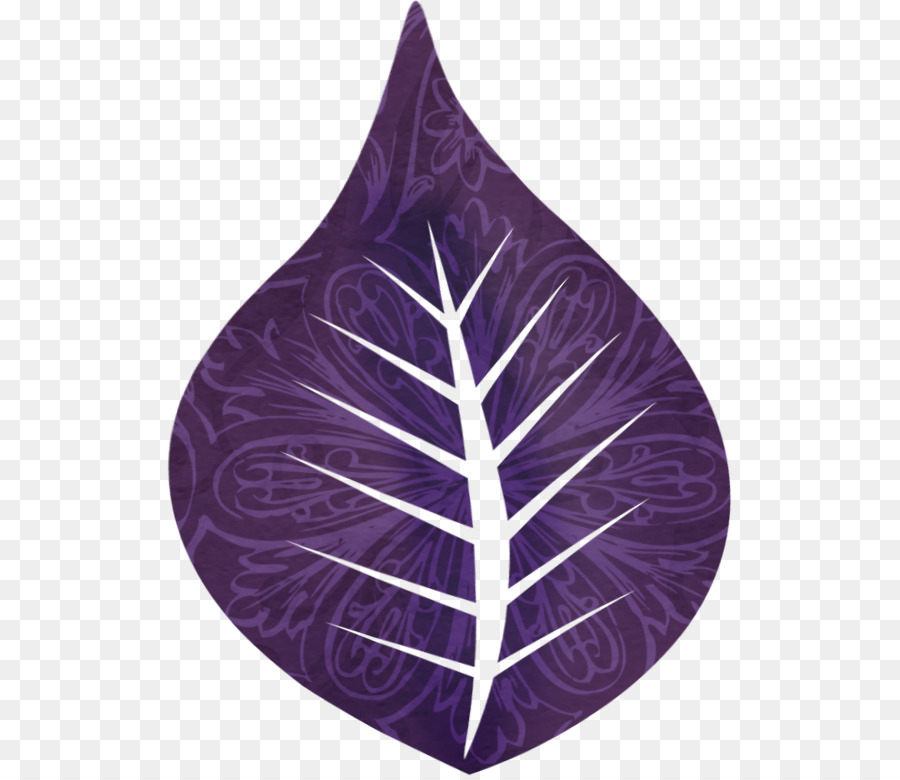 Feuille，Violet PNG