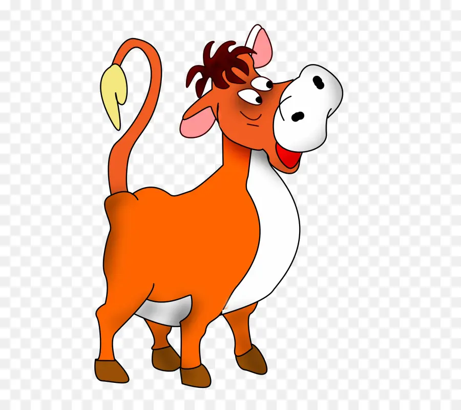 Vache De Dessin Animé，Animal PNG