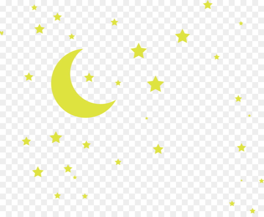 Croissant De Lune，Nuit PNG