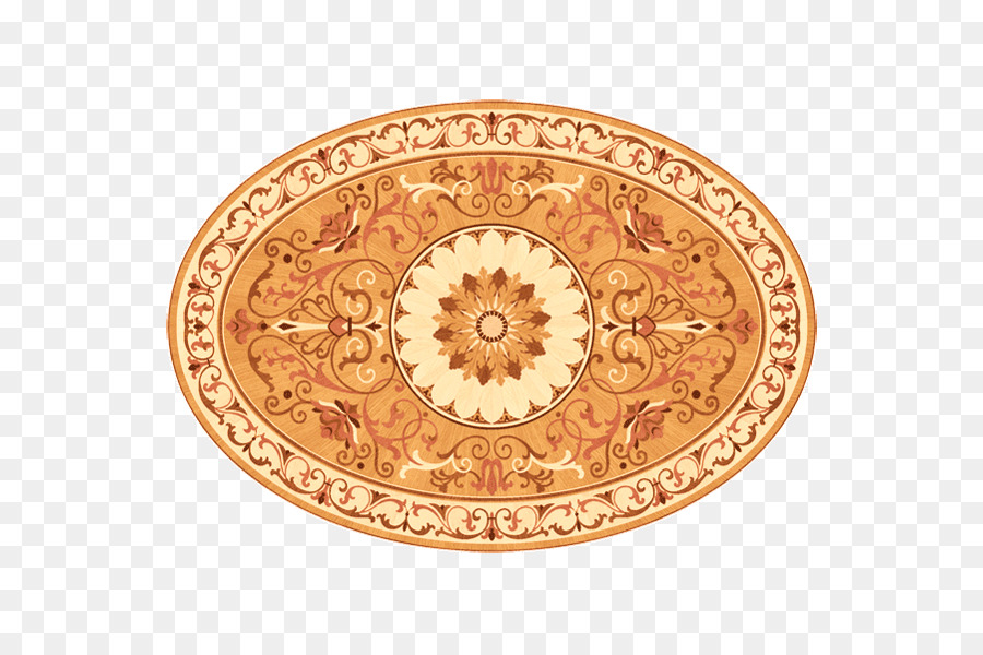 Assiette Décorative，Modèle PNG