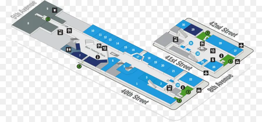 Plan D'étage Du Bâtiment，Mise En Page PNG