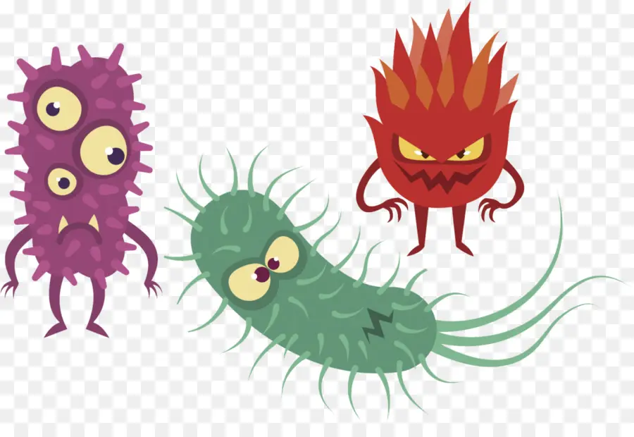 Bactéries，Virus PNG