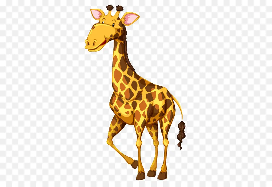 Girafe De Dessin Animé，Mignon PNG