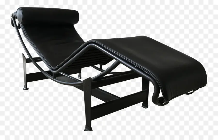 Chaise Longue，Noir PNG