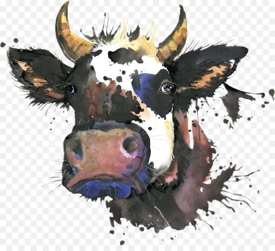 Holstein Friesian Bovins，Angus Bovins PNG