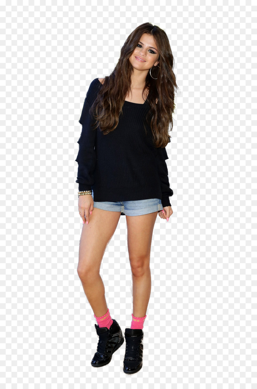 Femme En Tenue Décontractée，Shorts PNG