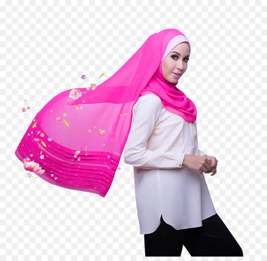 Femme En Hijab，Mode PNG