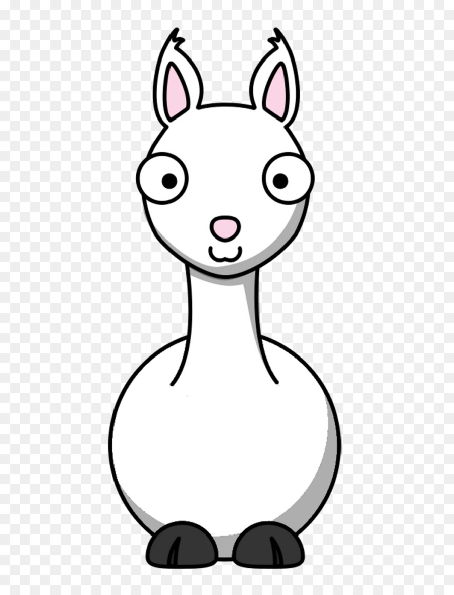 Lama Mignon，Dessin Animé PNG