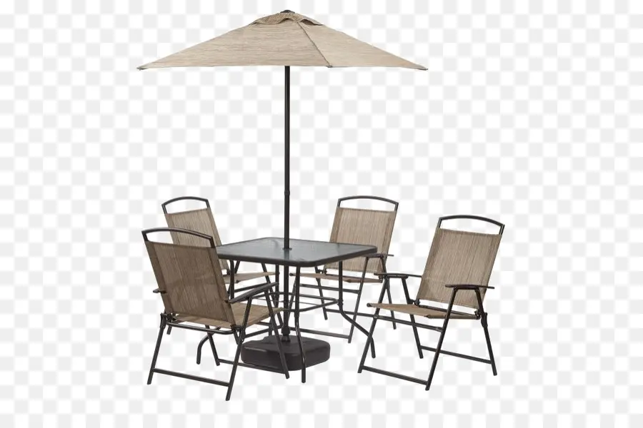 Ensemble De Table D'extérieur，Chaises PNG