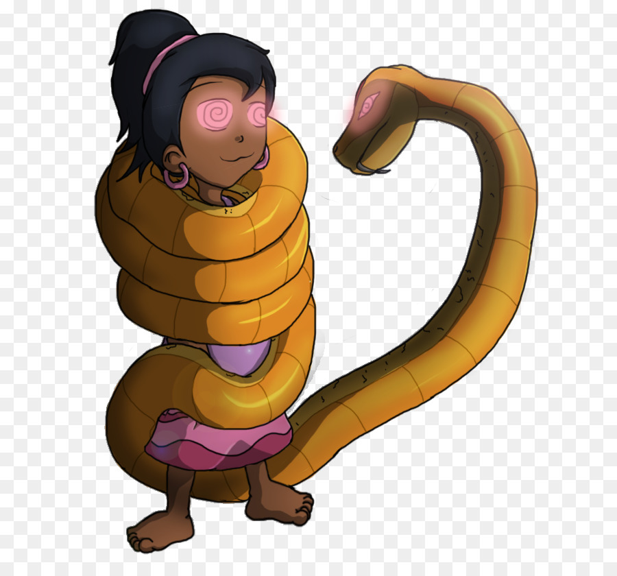 Fille Avec Serpent，Fille PNG