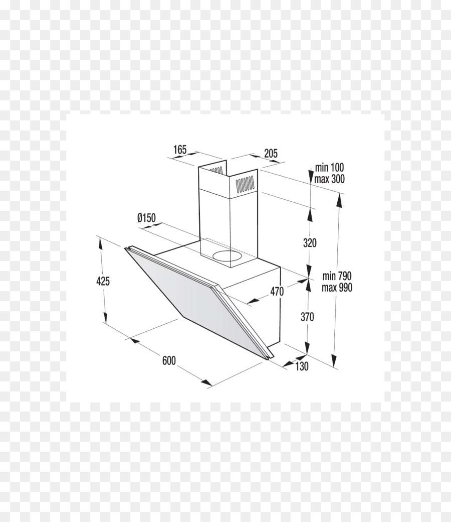 Gorenje Kaminesse，Hotte PNG