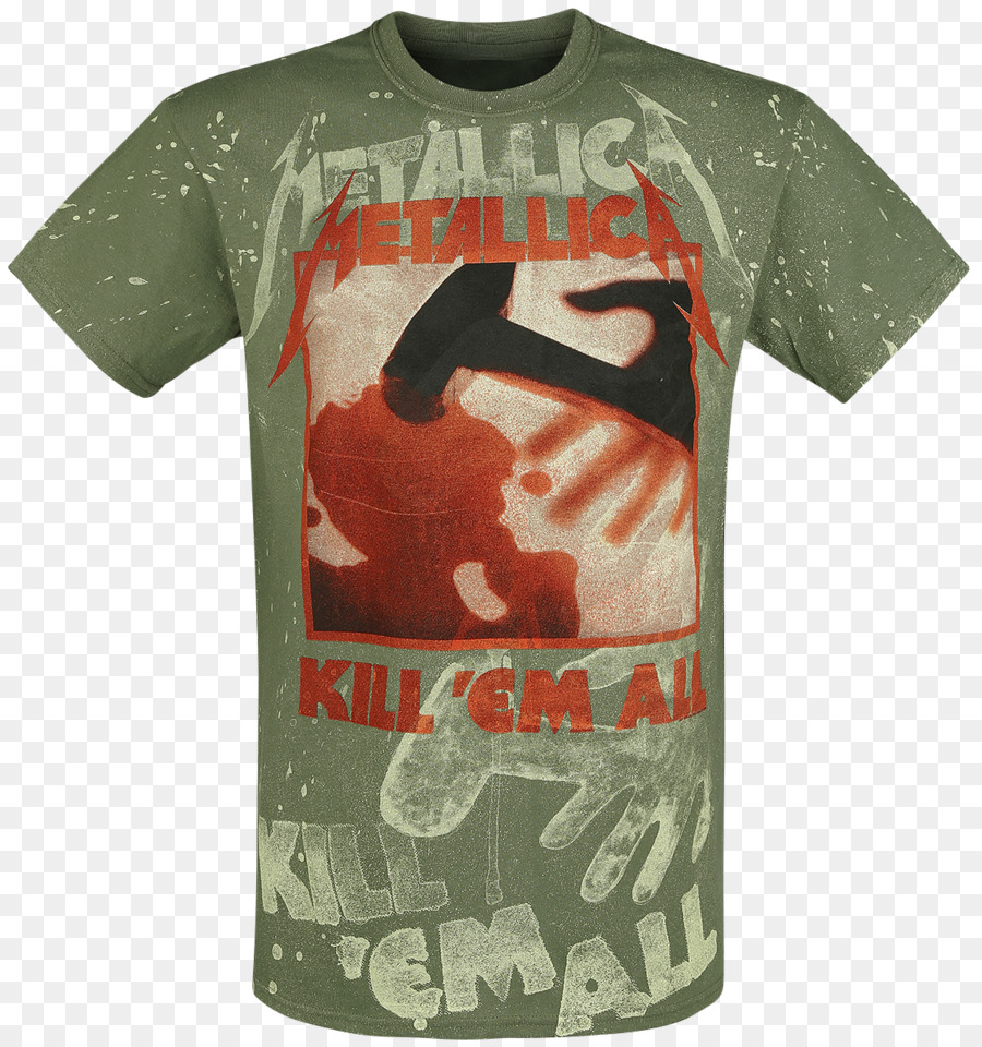 Tshirt，Metallica PNG