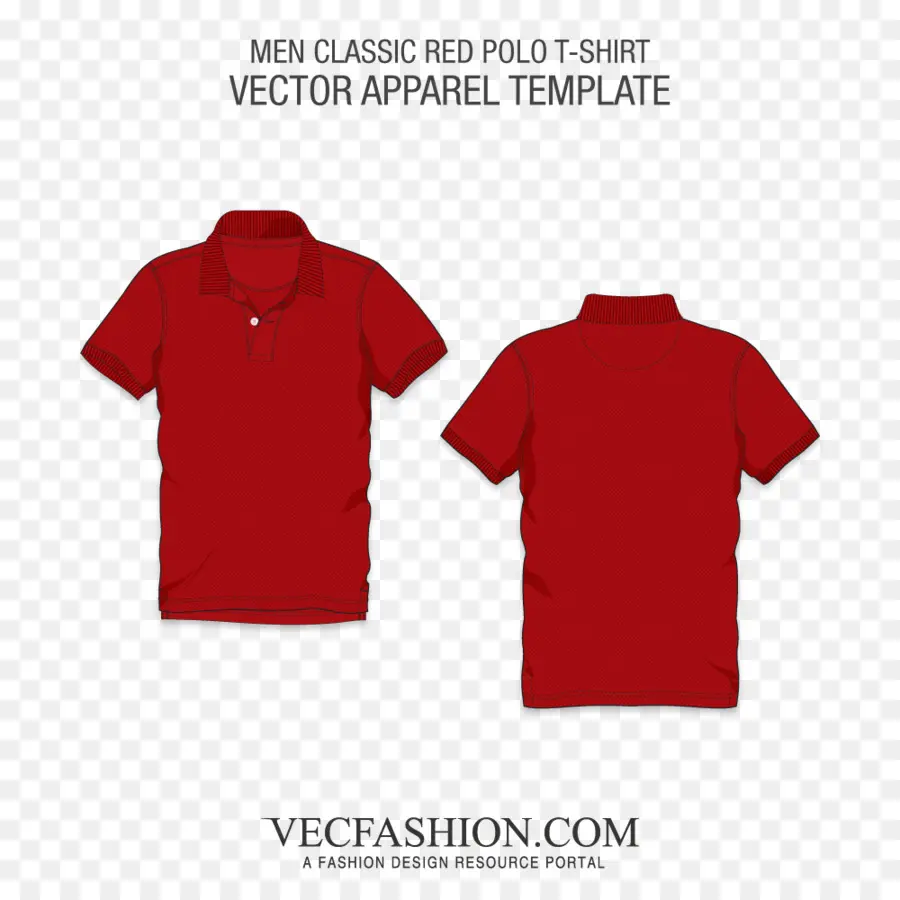 Polo Rouge，Vêtements PNG