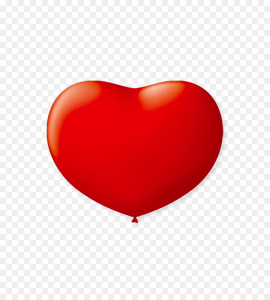 Ballons Coeur，Rouge PNG