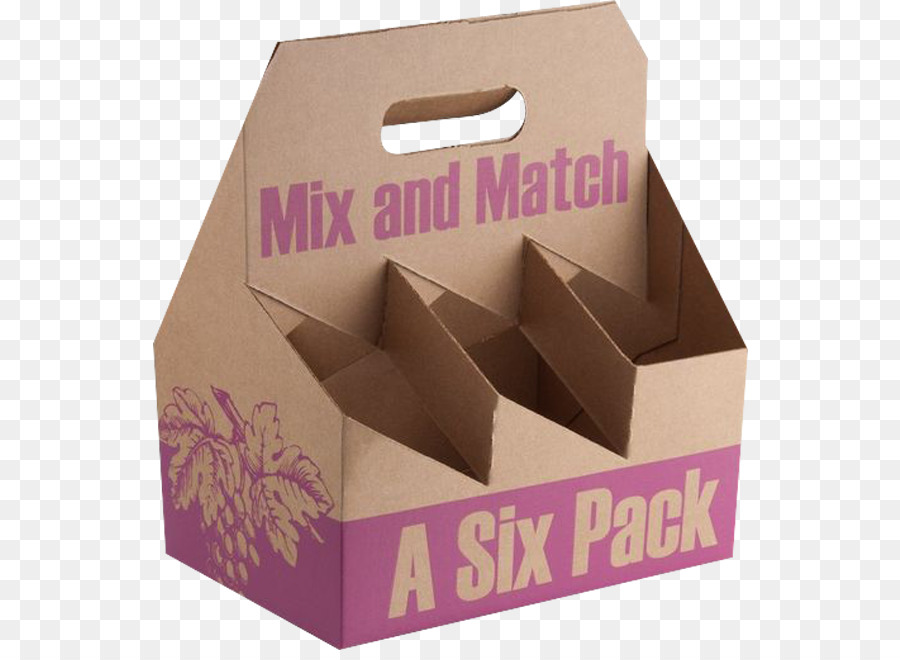 Porte Paquet De Six，Carton PNG