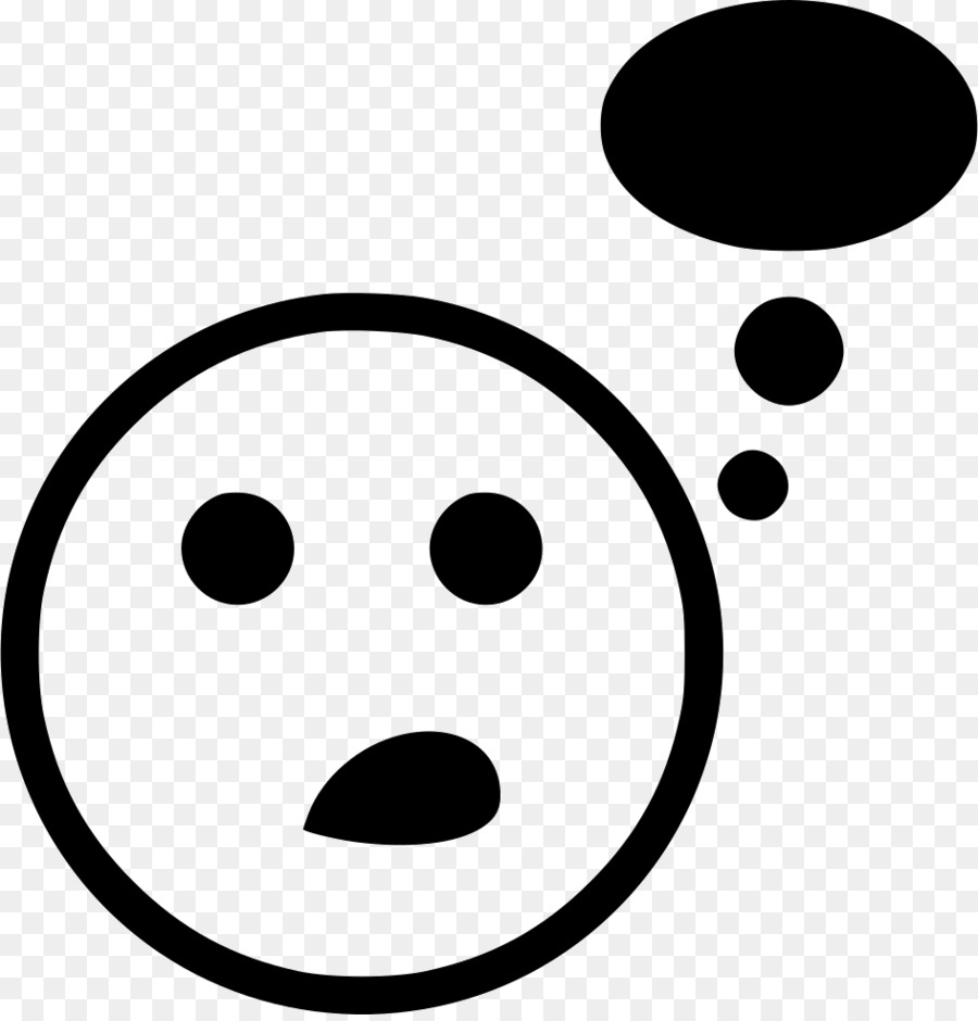 Smiley，Monochrome PNG