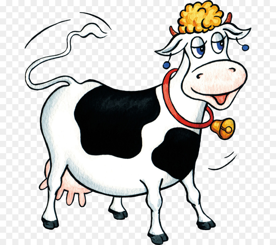 Vache De Dessin Animé，Ferme PNG