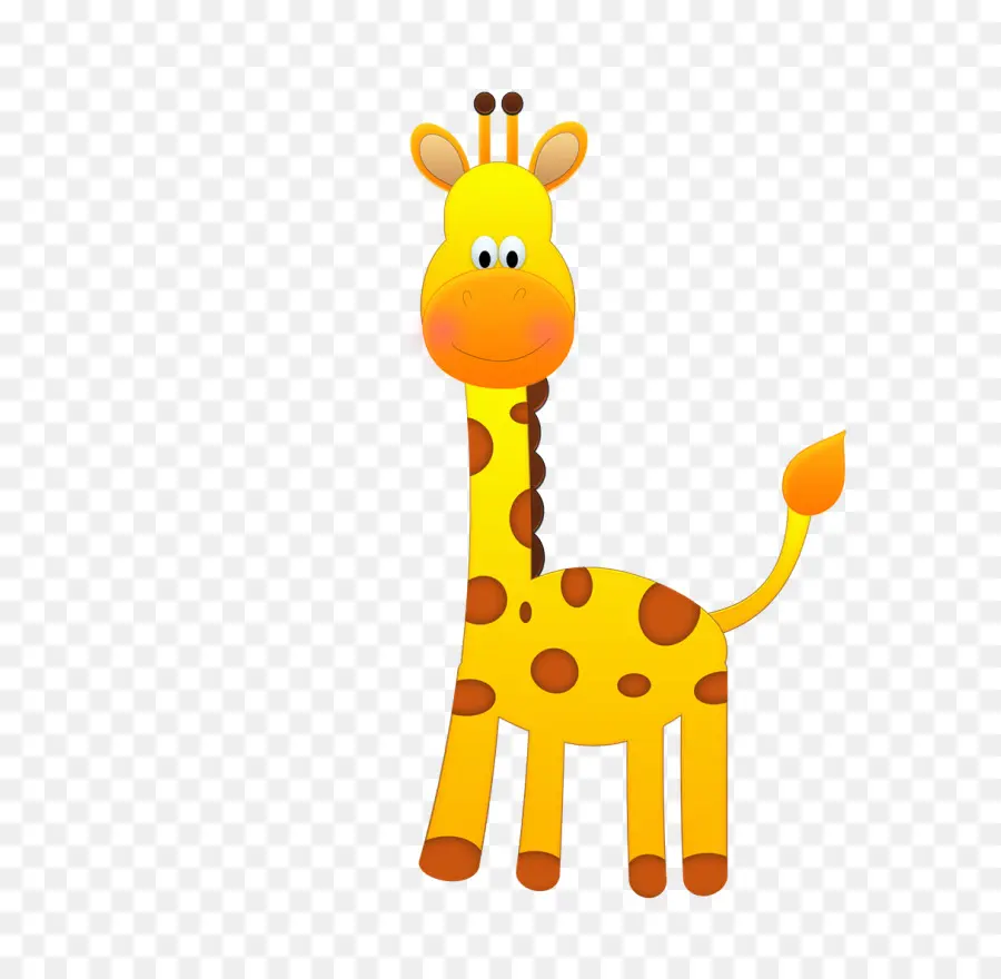 Girafe De Dessin Animé，Long Cou PNG