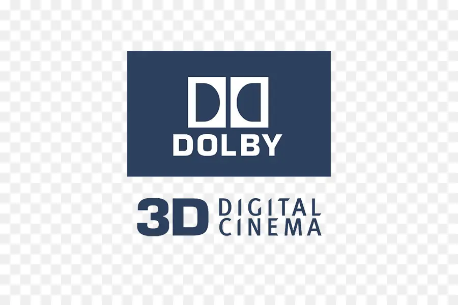 Logo Dolby，3d PNG