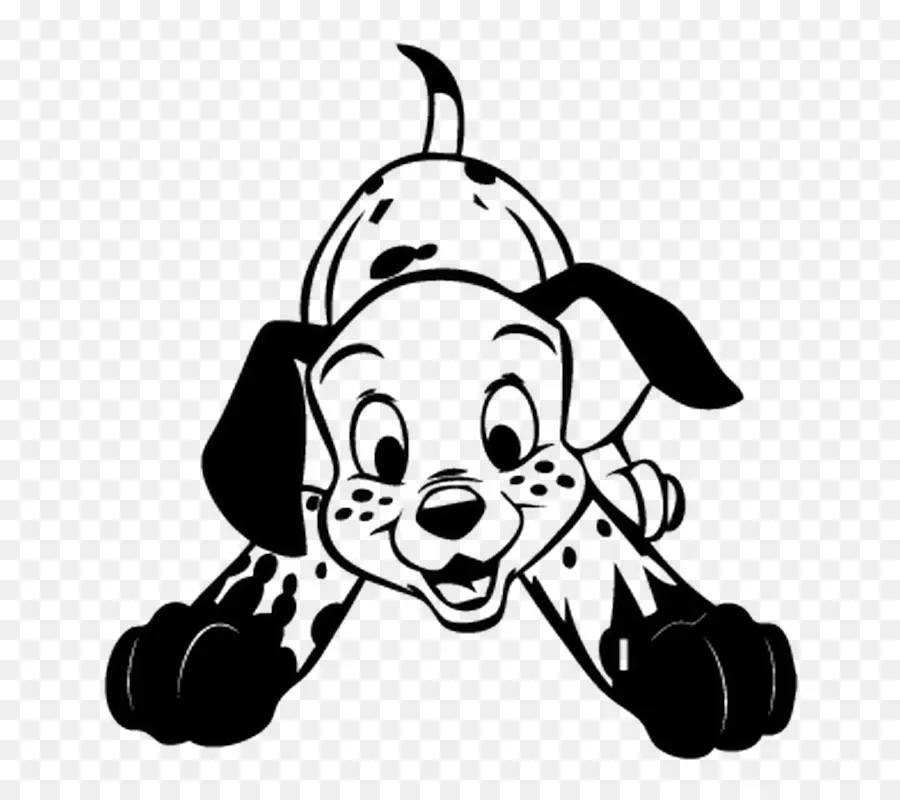 Chiot Dalmatien De Dessin Animé，Chiot PNG