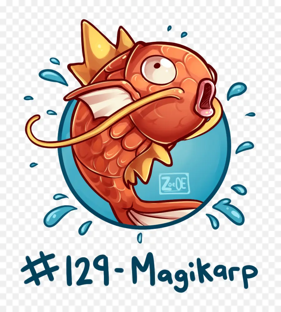 Magikarpe，Pokémon PNG