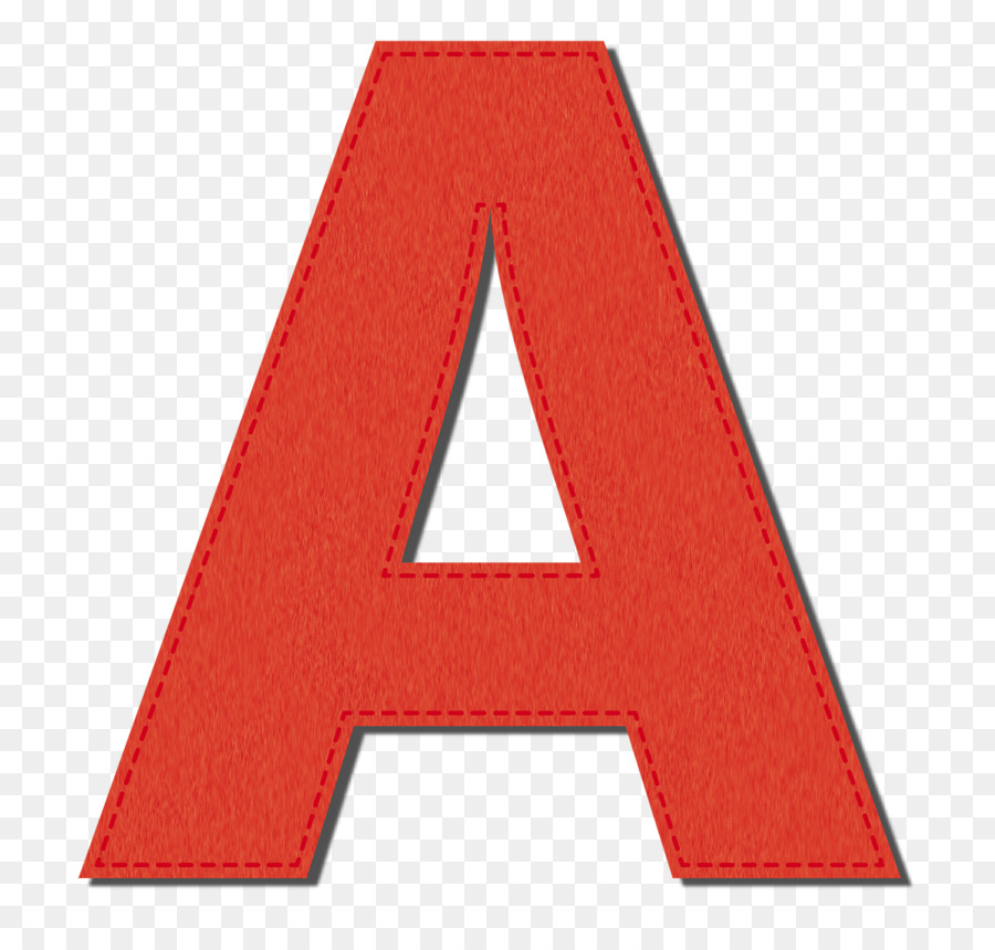 Lettre Rouge A，Alphabet PNG