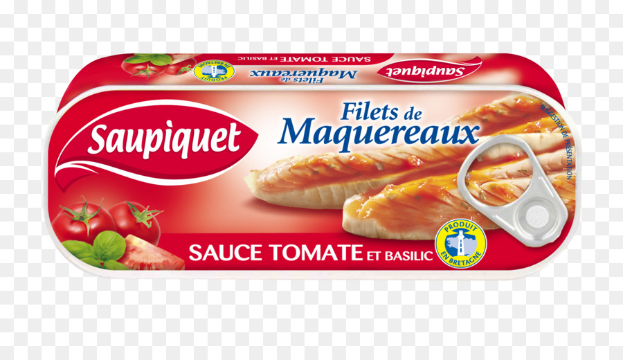 Saupiquet Filets De Maquereaux，La Nourriture PNG