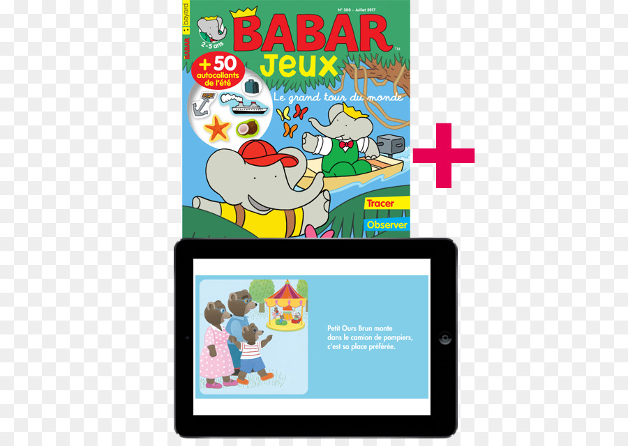 Babar L Éléphant，Magazine PNG