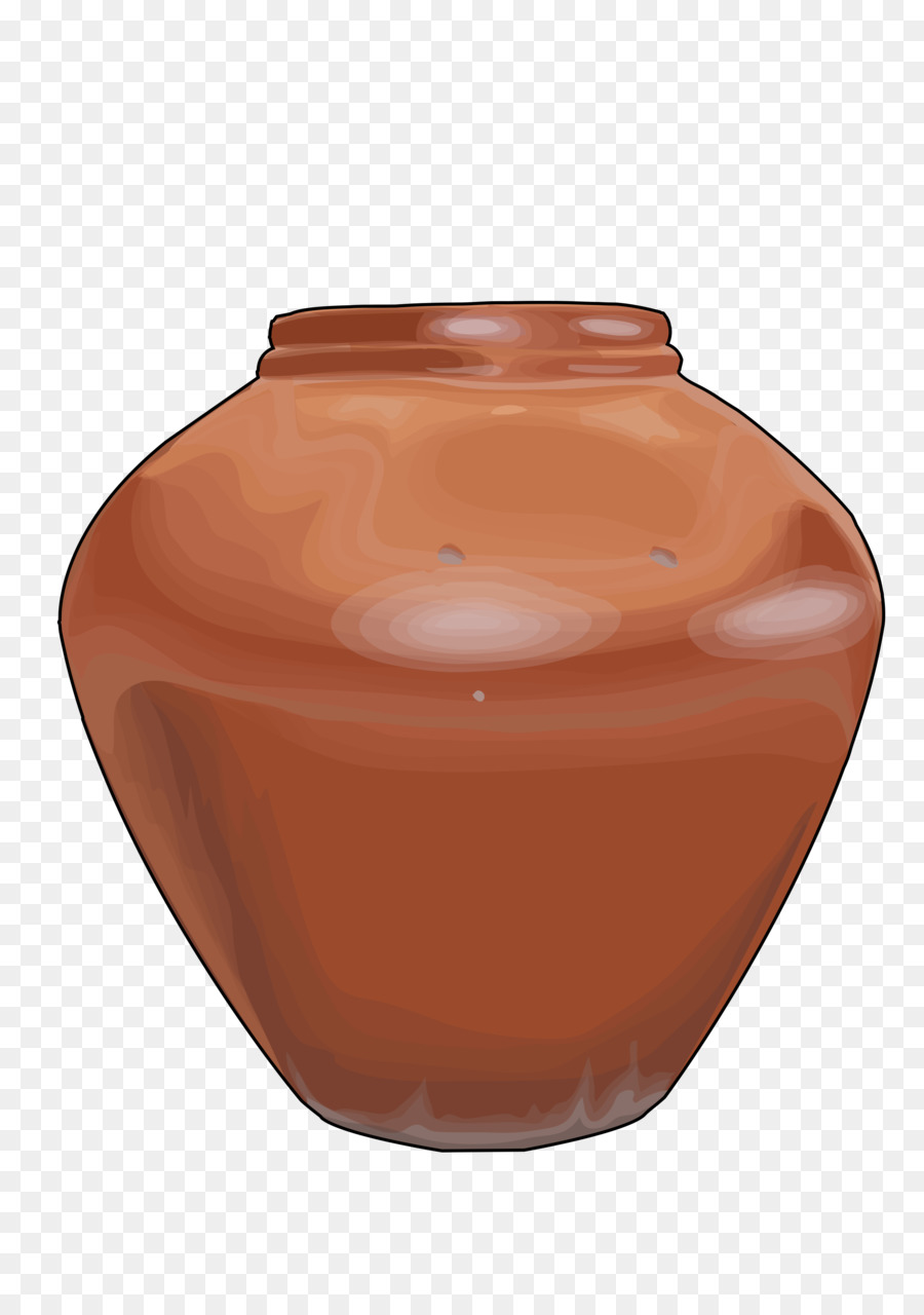 Pot Marron，Céramique PNG