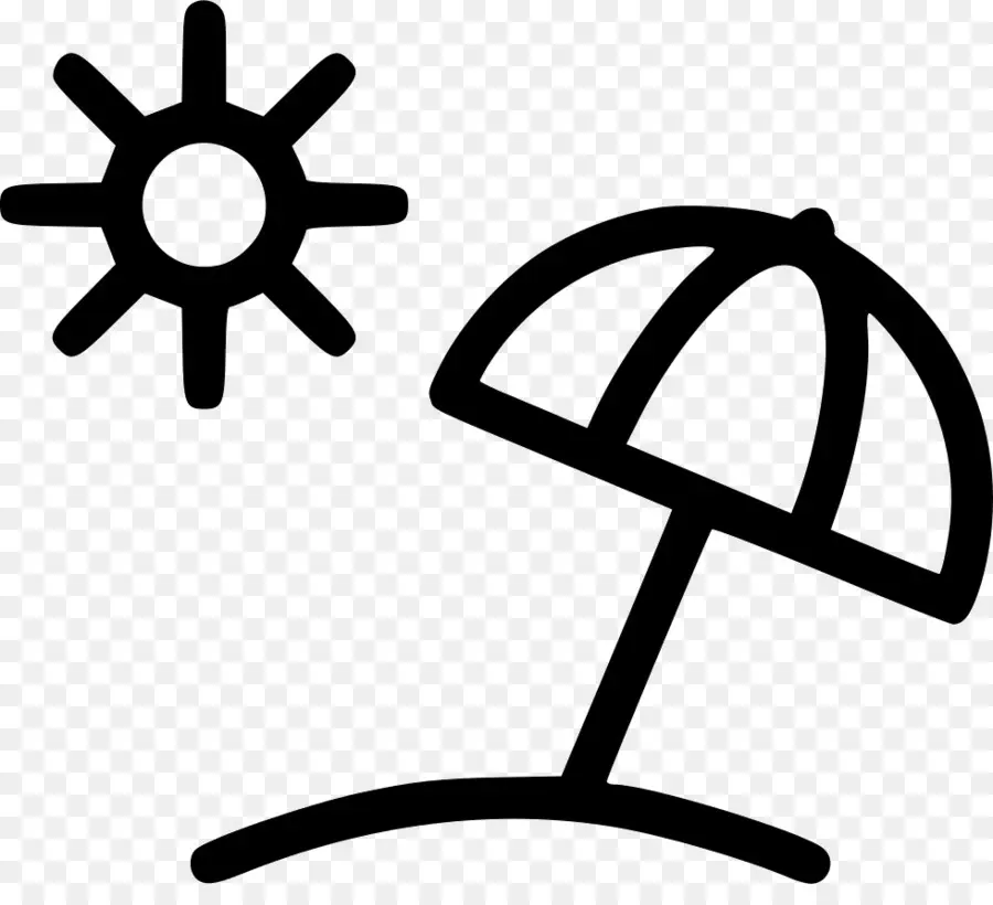 Soleil Et Parasol，Météo PNG