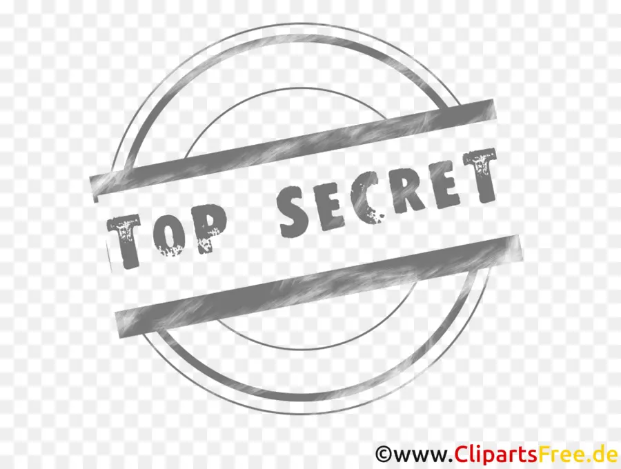 Timbre Top Secret，Confidentiel PNG